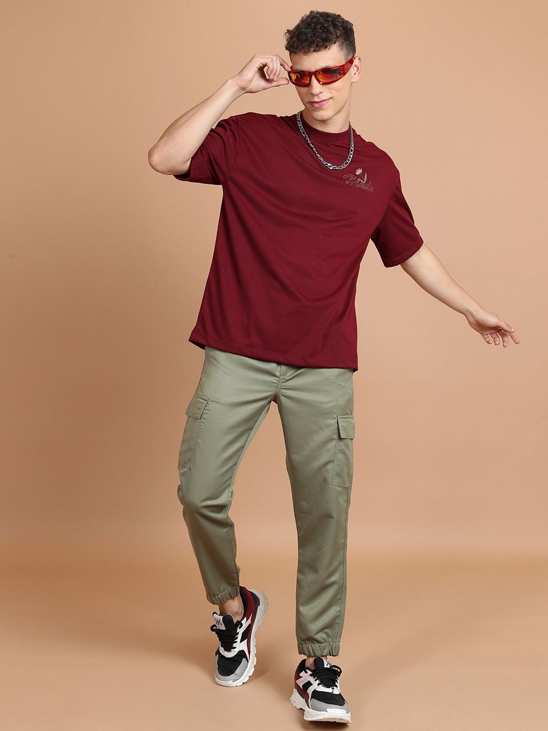 HIGHLANDER Men Cargo Style Joggers