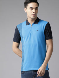 Park Avenue Men Polo Collar Slim Fit T-shirt