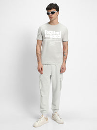 Bewakoof Men Typography Printed Pure Cotton T-shirt