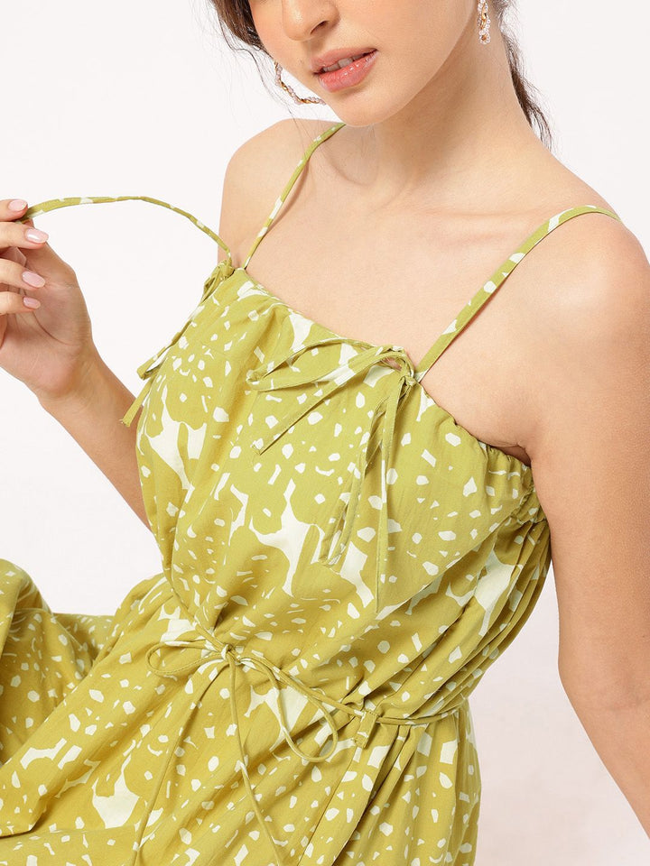DressBerry Timeless Twirls Strappy Bow-Detail Mini Balloon Dress with Belt