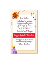 eCraftIndia Set of 4 Designer Rakhi with Cadbury Celebrations