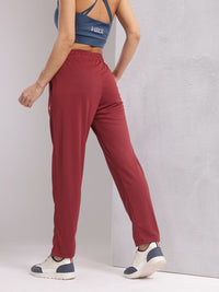 HRX by Hrithik Roshan Women Brand Logo Printed Rapid-Dry Running Track Pants