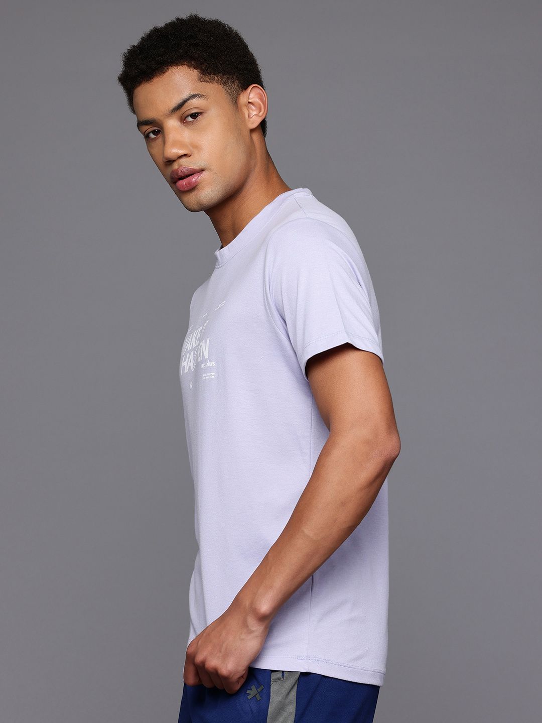 HRX by Hrithik Roshan Typography Printed Regular Fit Lifestyle T-shirt