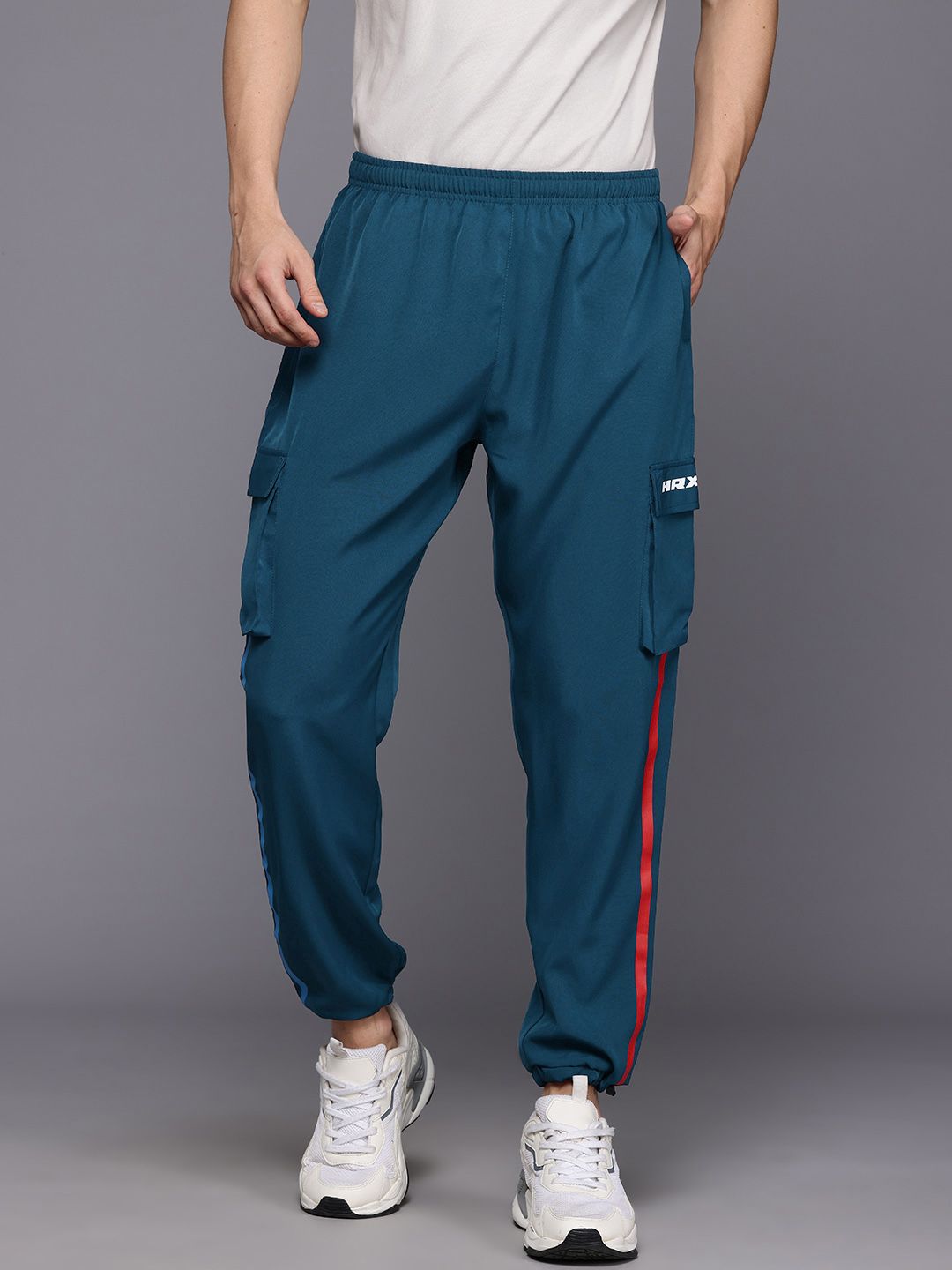 HRX by Hrithik Roshan Men Brand Logo Print Casual Joggers