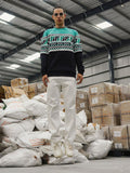 The Indian Garage Co Men Black Printed Sweatshirt