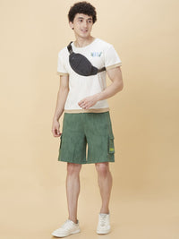 Being Human Men Round Neck Printed T-shirt