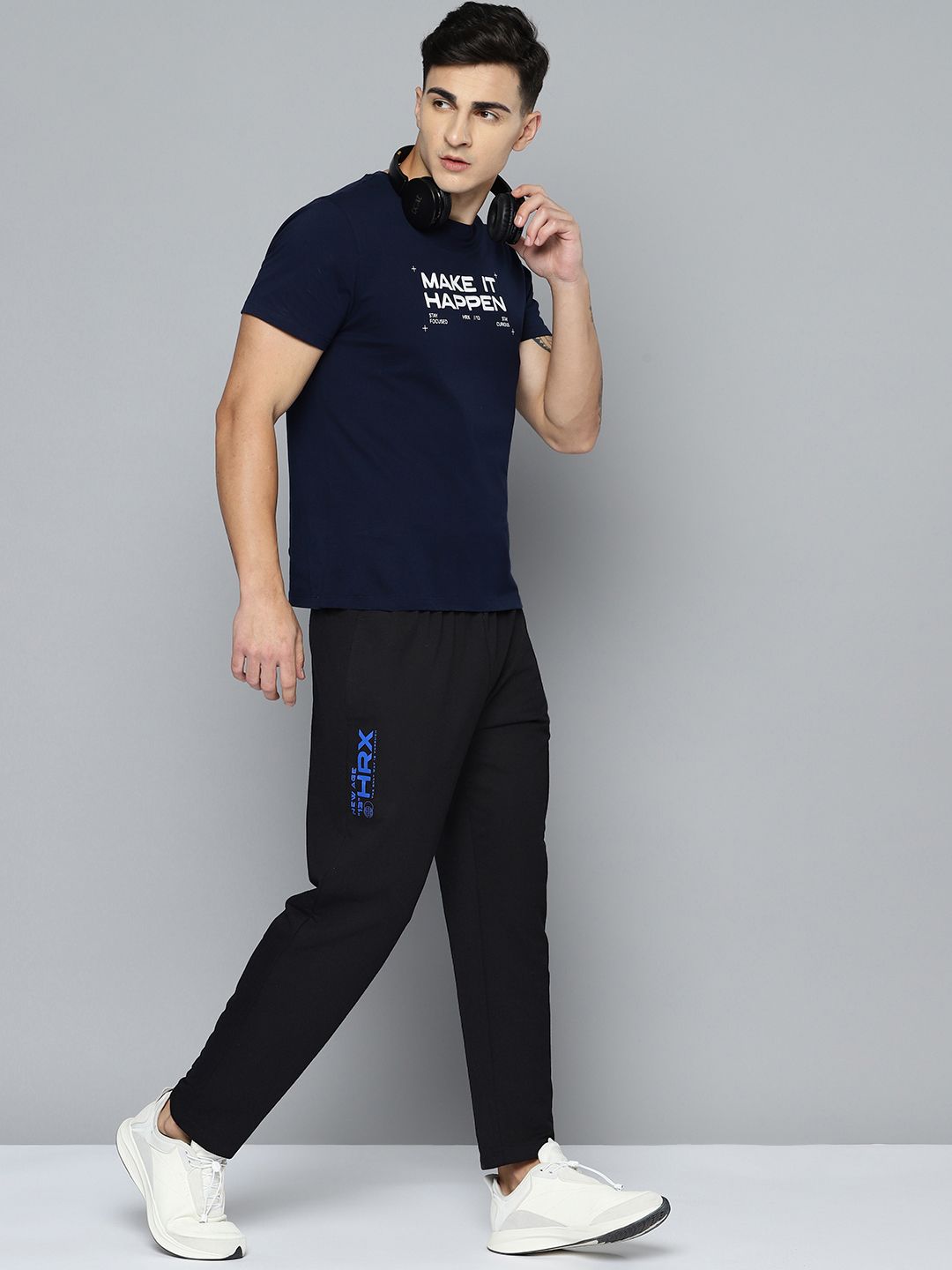 HRX by Hrithik Roshan Men Regular Fit Lifestyle Track Pants