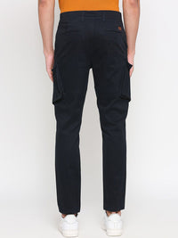 Being Human Men Slim Fit Mid-Rise Plain Cargos