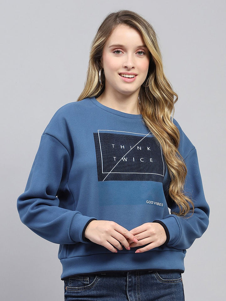 Monte Carlo Women Printed Sweatshirt