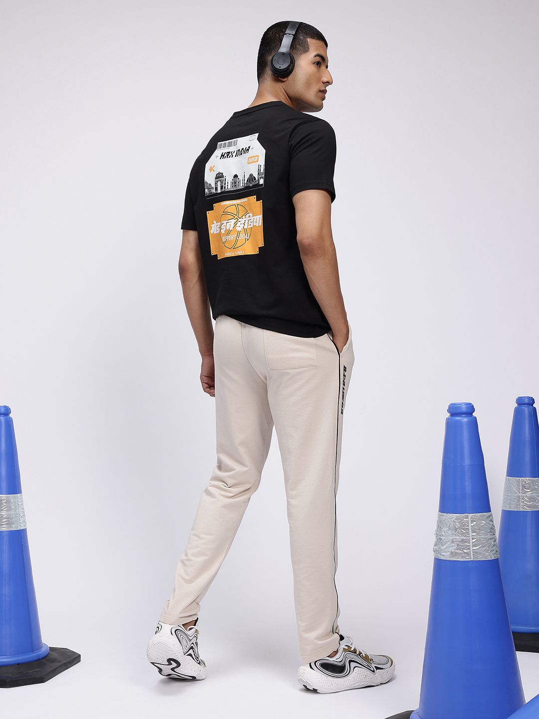 HRX by Hrithik Roshan Men Pure Cotton Printed T-shirt