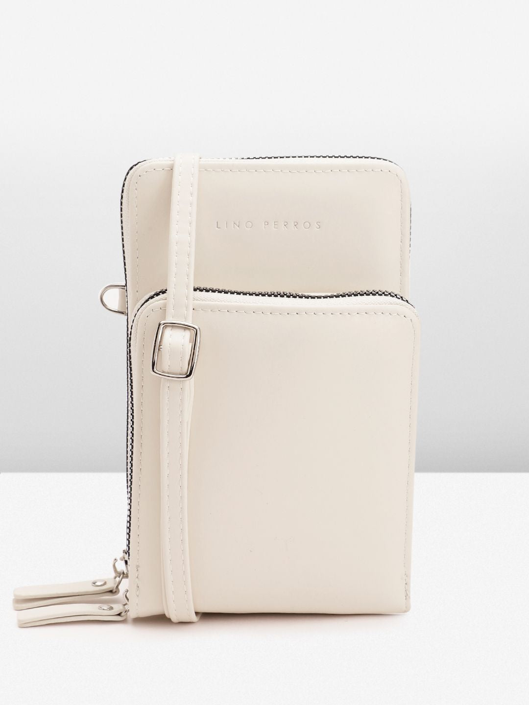 Lino Perros Brand Logo Detail Mobile Pouch