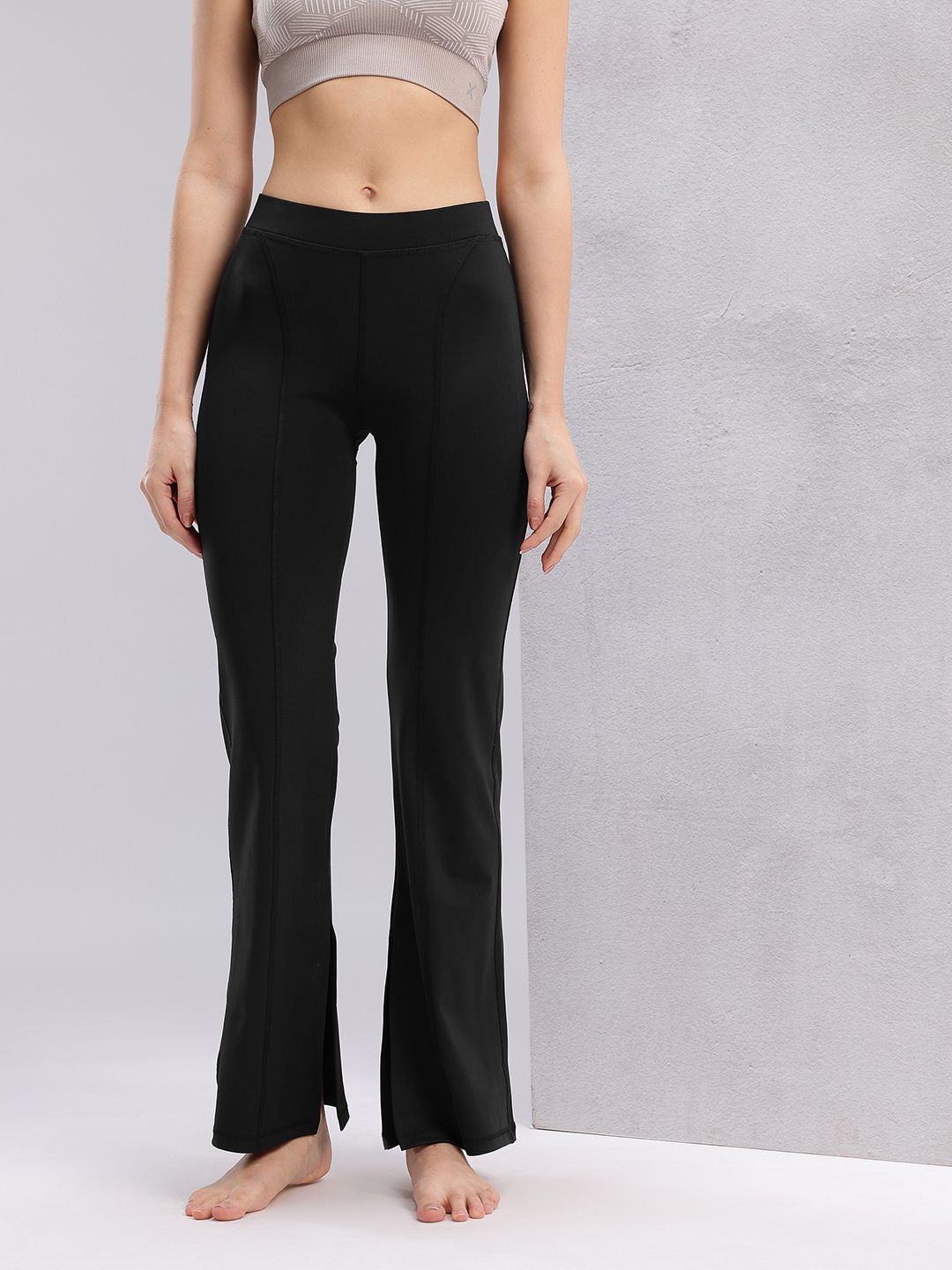 HRX by Hrithik Roshan Women Flared Yoga Tights