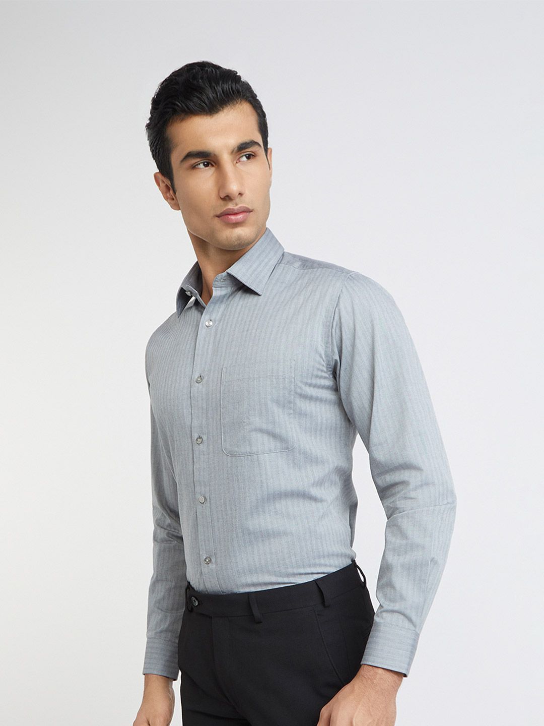 Raymond Pure Cotton Slim Fit Formal Shirt