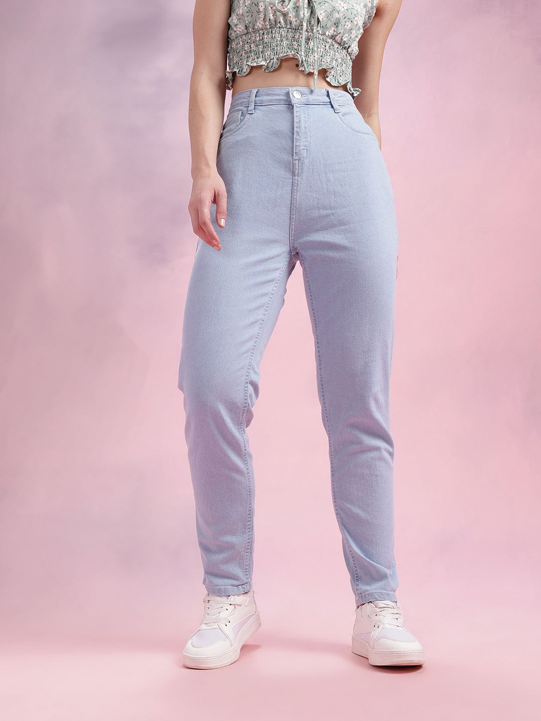 DressBerry Women Mom Fit Jeans