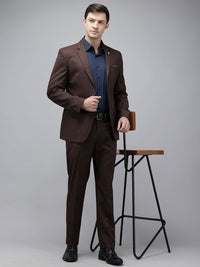 Park Avenue Self Designed Notched Lapel Collar 2 Piece Party Suit