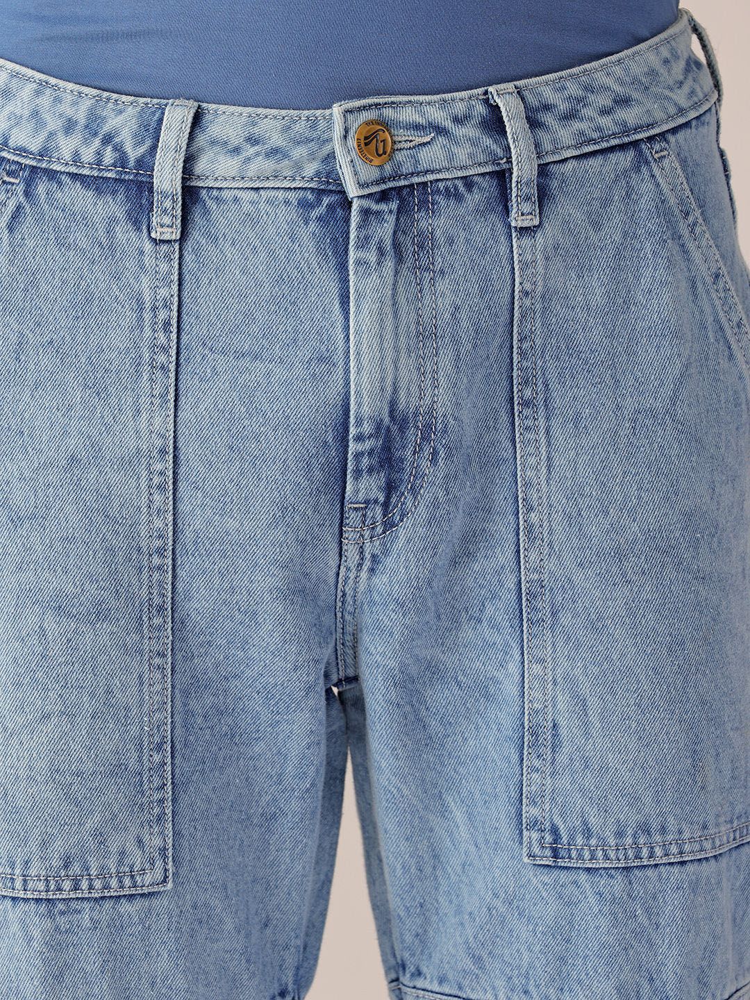 The Indian Garage Co Men Light Fade Jeans
