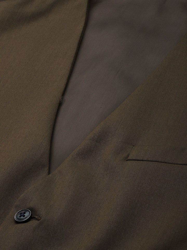Park Avenue Super Slim Fit  Single Breasted 3-Peice Formal Suit