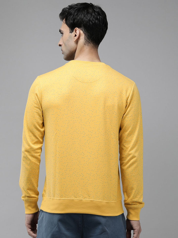 Park Avenue Long Sleeves Conversational Printed Sweatshirt
