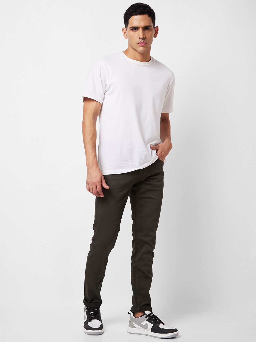 SPYKAR Men Skinny Fit Low-Rise Stretchable Jeans