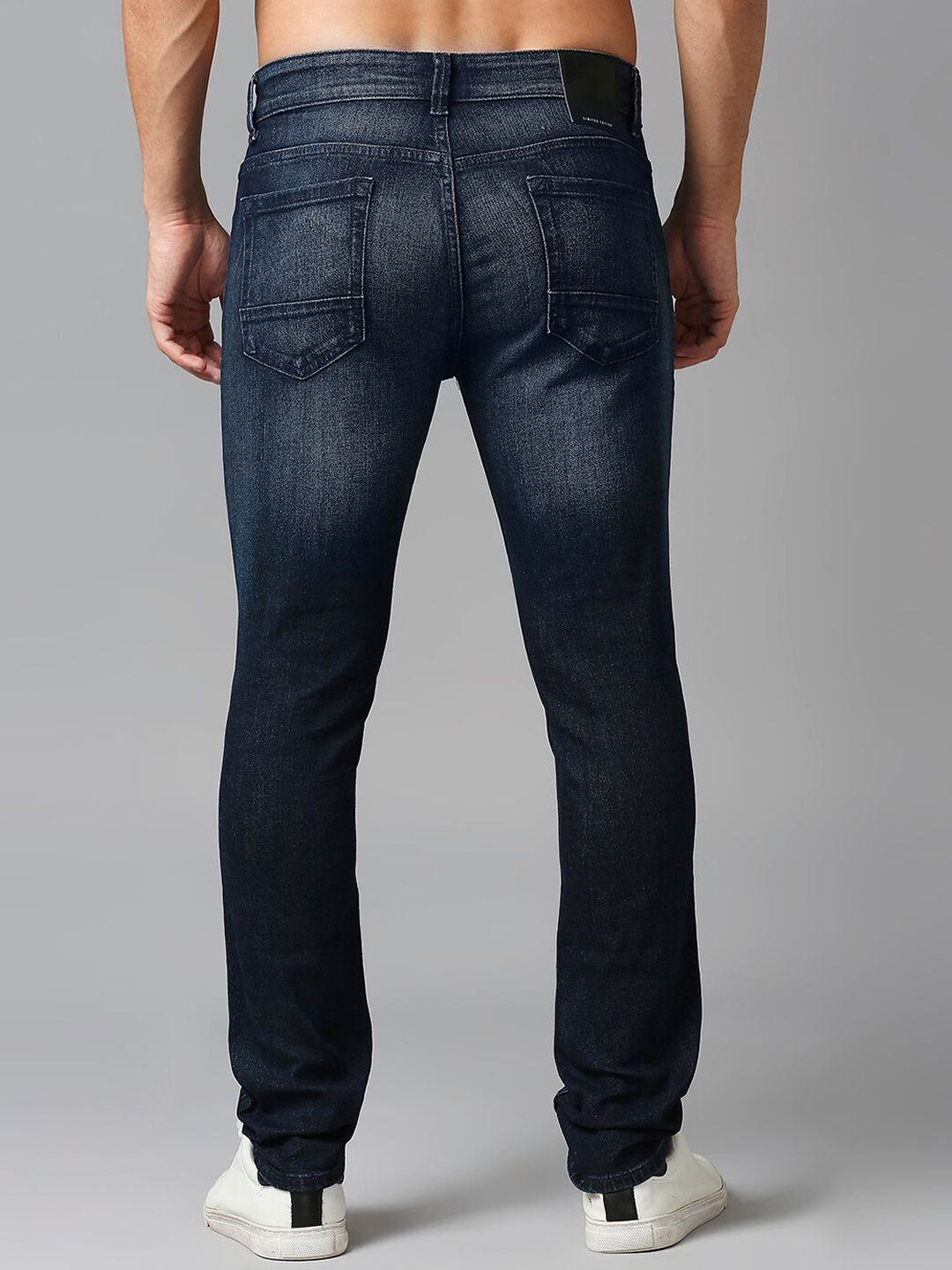 SPYKAR Men Cotton Slim Fit Low-Rise Light Fade Stretchable Jeans