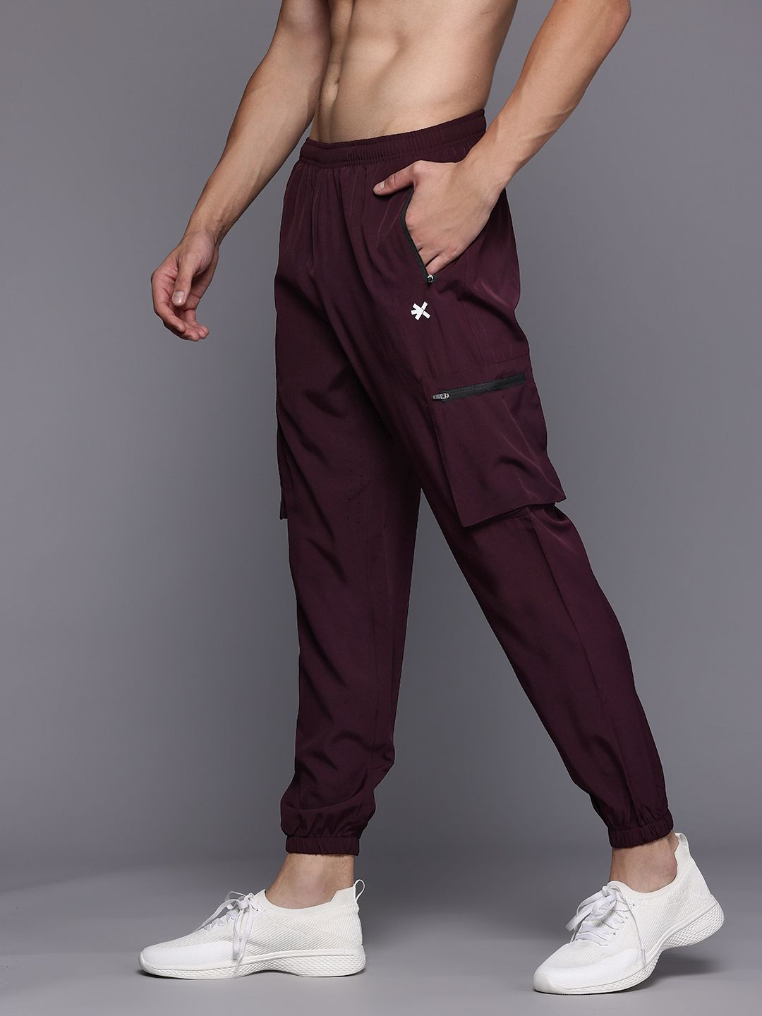 HRX by Hrithik Roshan Men Training Cargo-Style Joggers