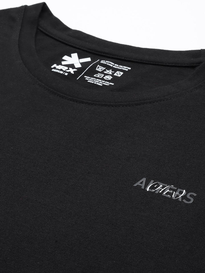 HRX by Hrithik Roshan Typography Detail T-shirt