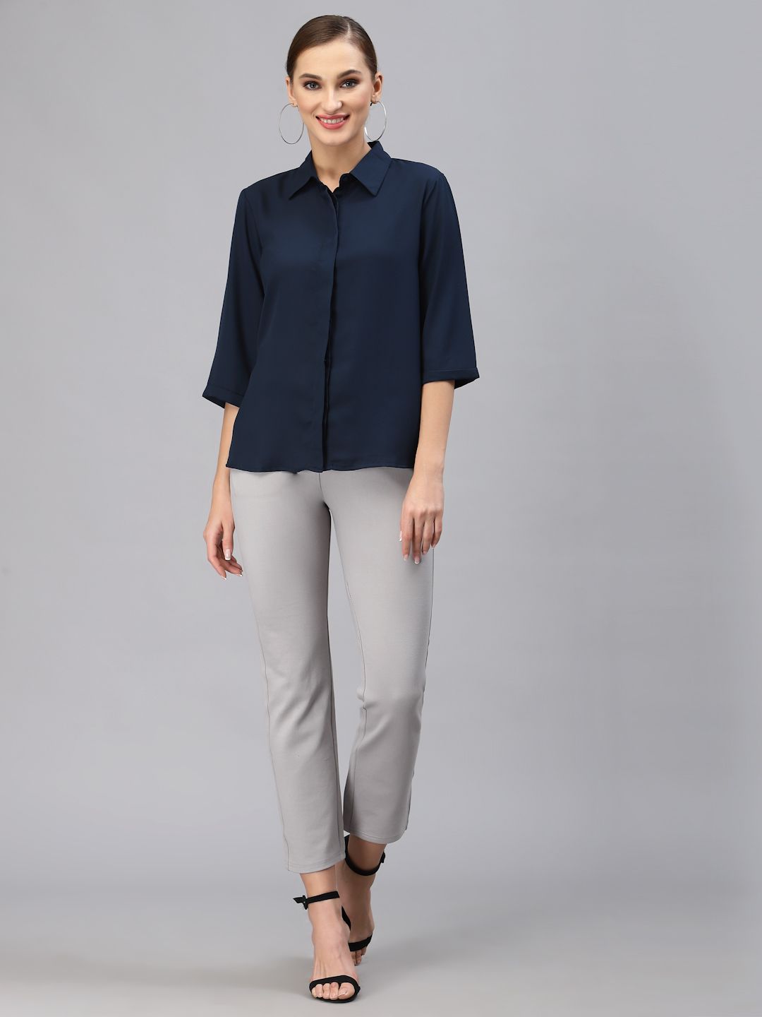 Style Quotient Women Smart Formal Shirt
