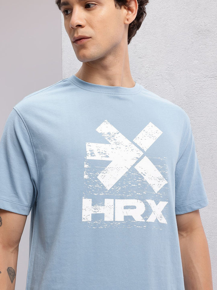 HRX by Hrithik Roshan Men Brand Logo Printed Training T-shirt