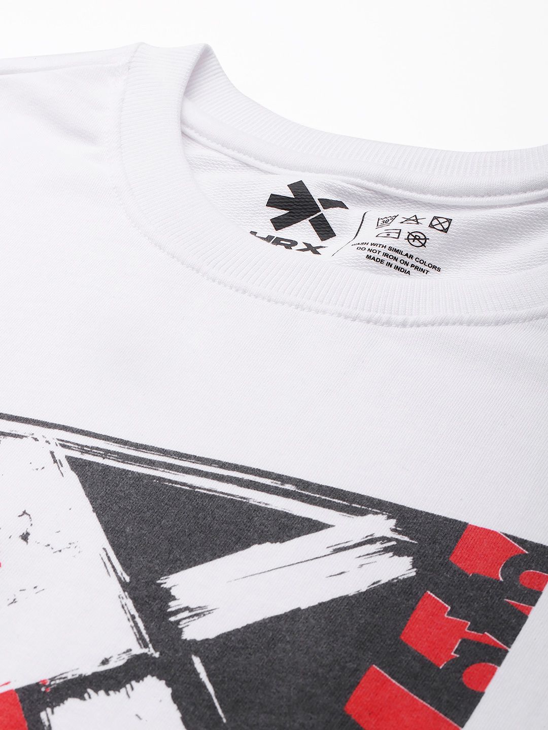 HRX by Hrithik Roshan Brand Logo Print Sweatshirt