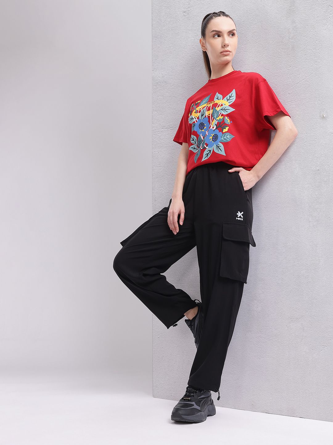 HRX by Hrithik Roshan Women Regular Fit Cargos
