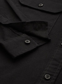 Being Human Drop-Shoulder Sleeves Pure Cotton Casual Shirt
