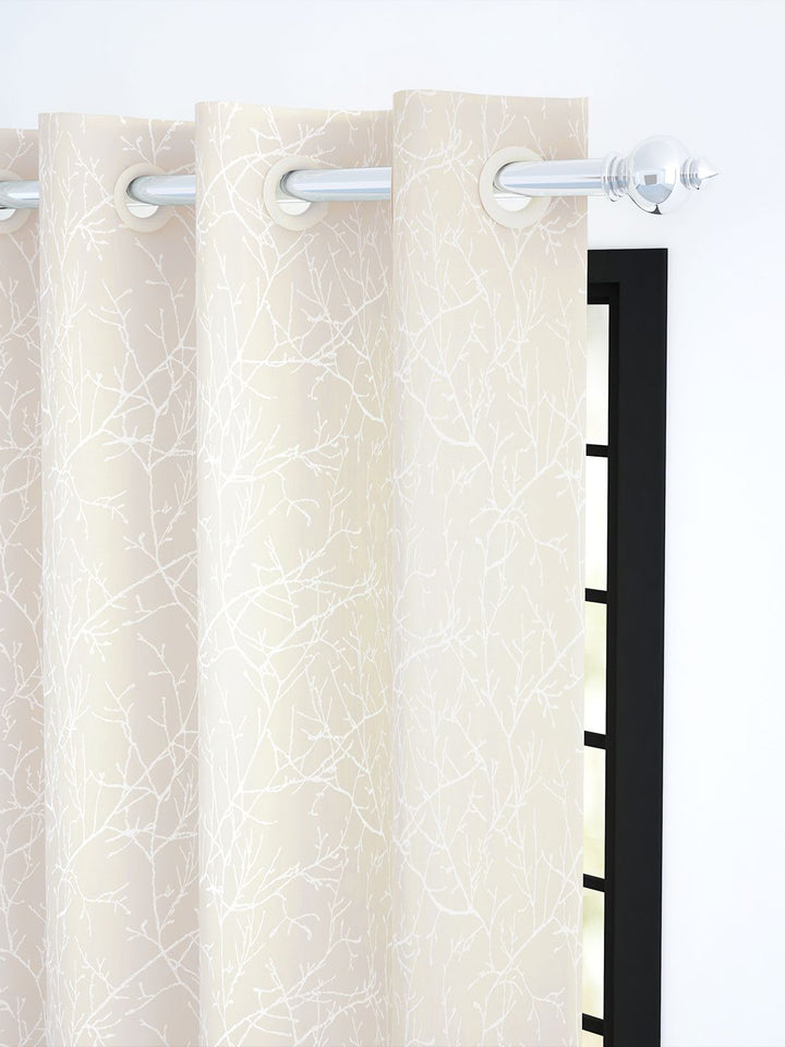 Story@Home Jacquard 400 GSM 5 feet 1 U Window Curtain