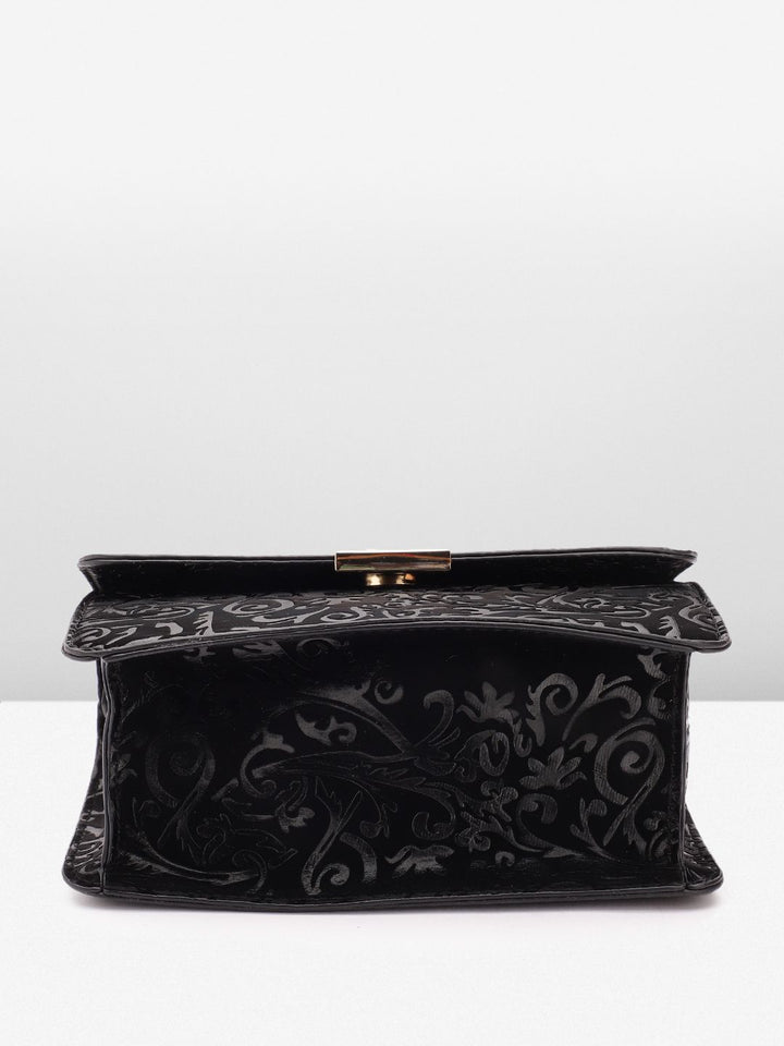 Lino Perros Textured Structured Shoulder Bag