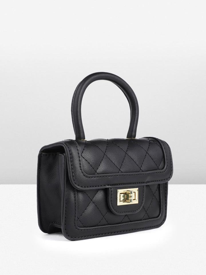 DressBerry Quilted Miniature Satchel