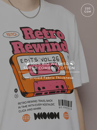 DILLINGER Graphic Printed Oversized Pure Cotton T-shirt