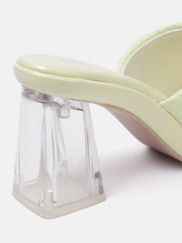 DressBerry Women Textured Straps Block Heels