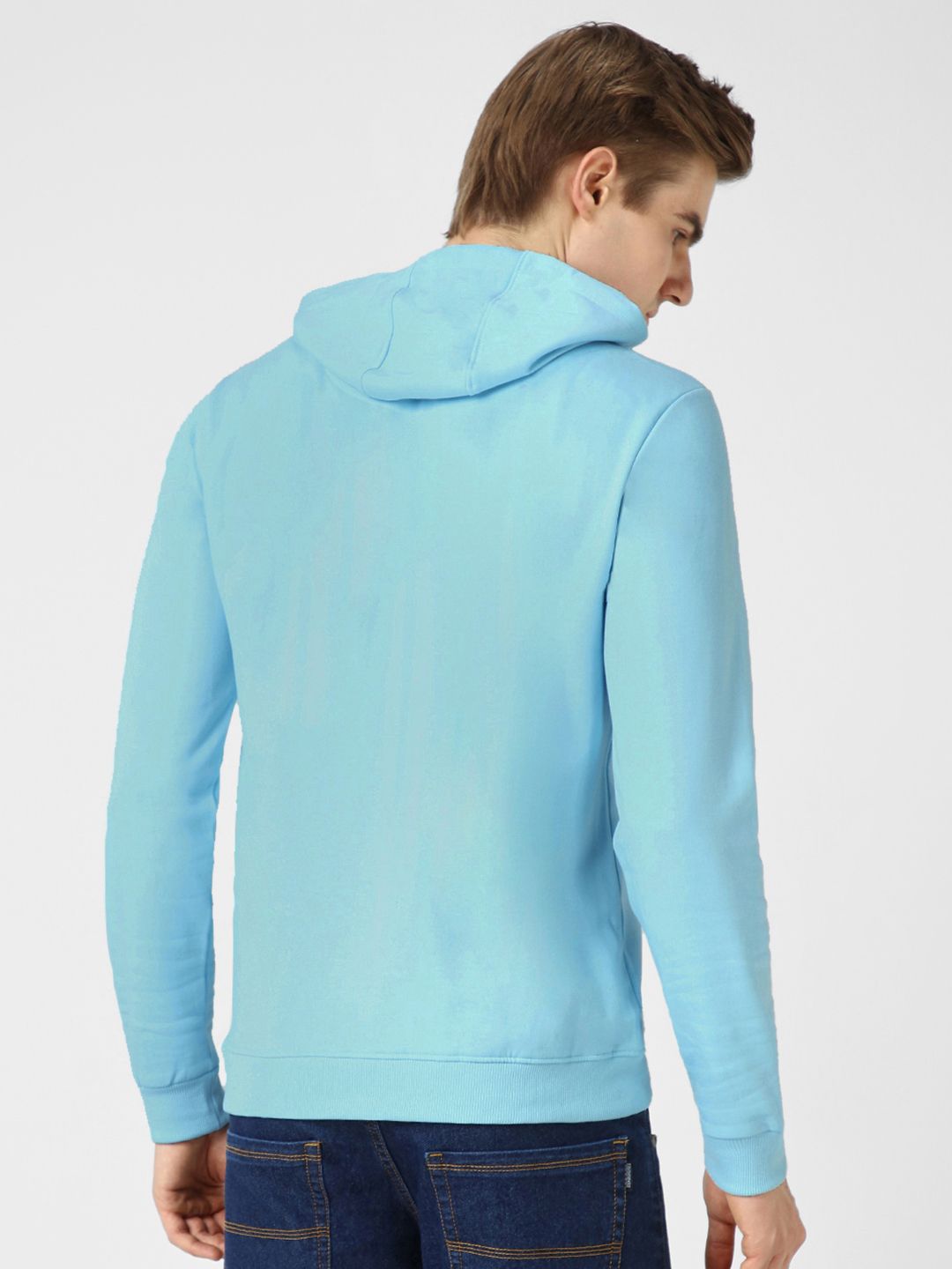Sweatshirt Leher Bertindas Kotak Urbano Fesyen