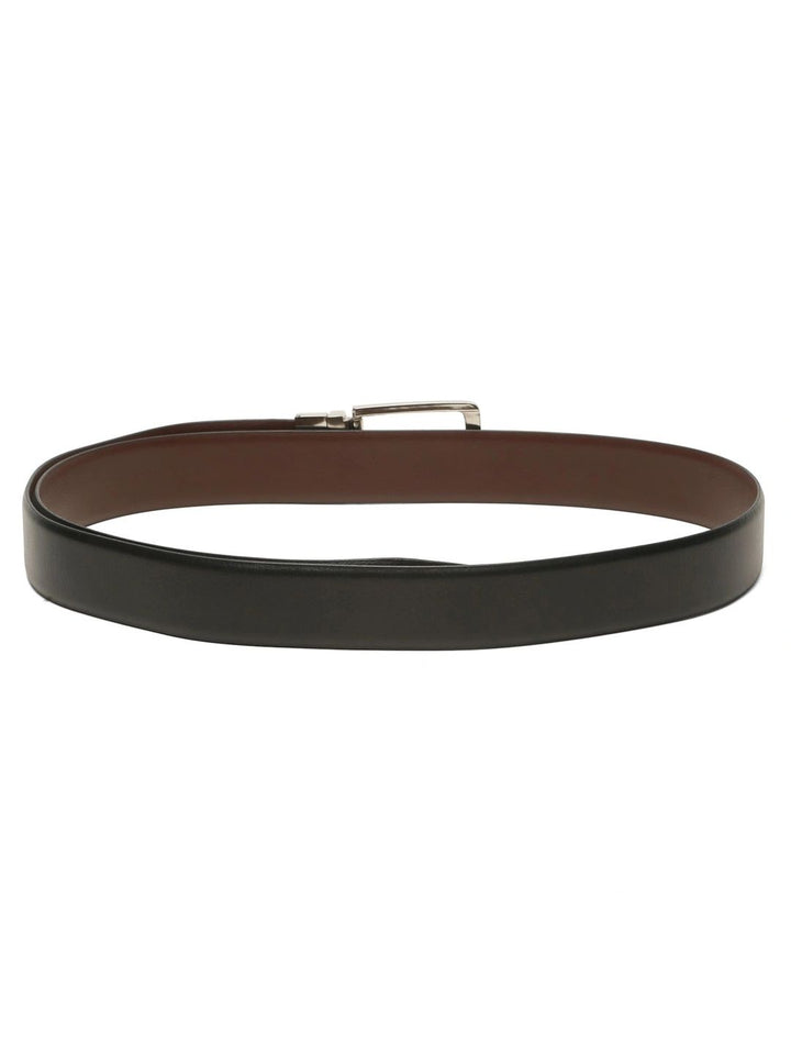 Teakwood Leathers Men Leather Reversible Formal Belt