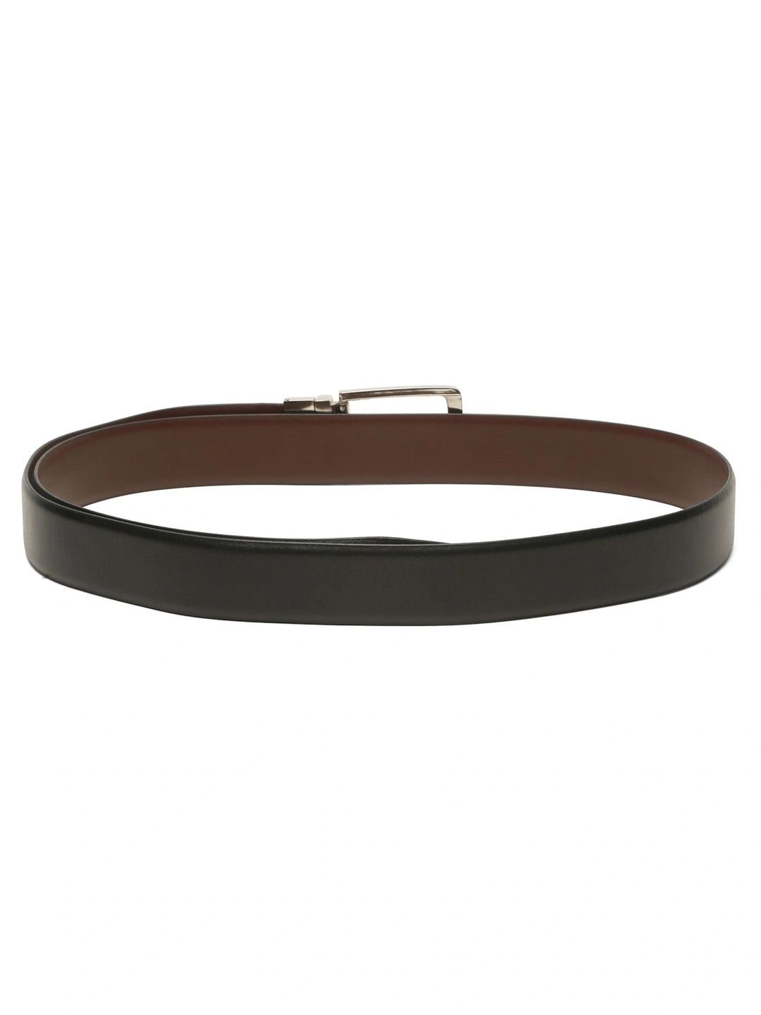 Teakwood Leathers Men Leather Reversible Formal Belt