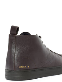 RARE RABBIT Men Sauron Hi Pro Leather Sneakers