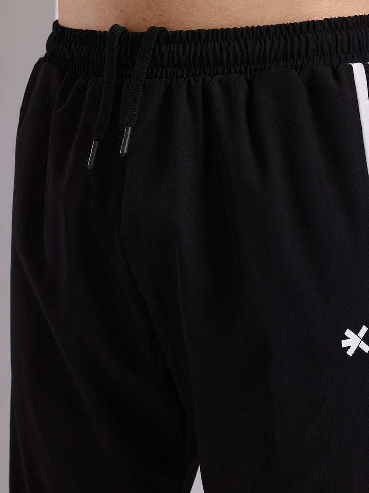 HRX by Hrithik Roshan Men Side Stripe Button Slit Training Track Pants