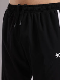 HRX by Hrithik Roshan Men Side Stripe Button Slit Training Track Pants