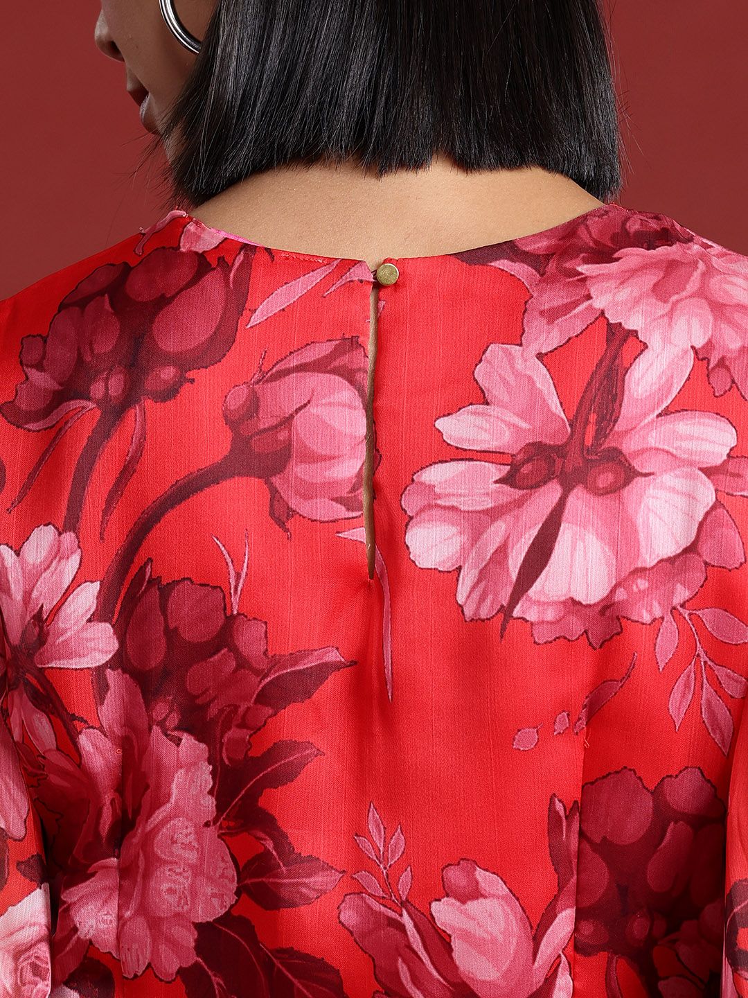 all about you Floral Print A-Line Mini Dress