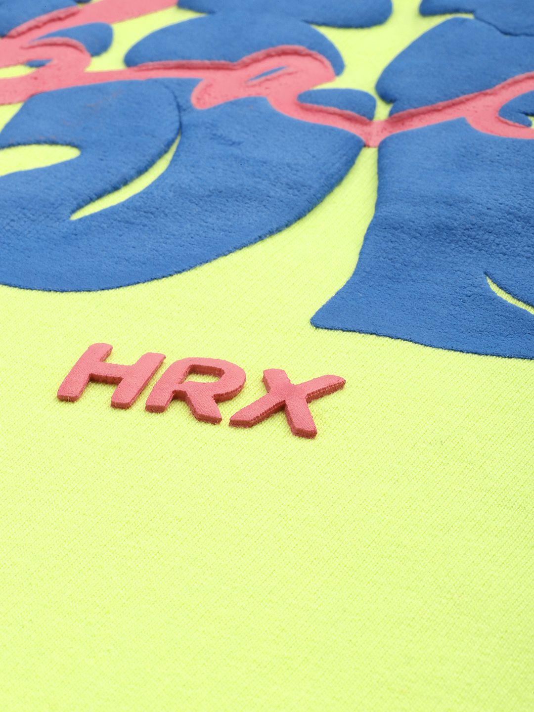 HRX by Hrithik Roshan Streetpulse Typography Printed Hooded Lifestyle Sweatshirt