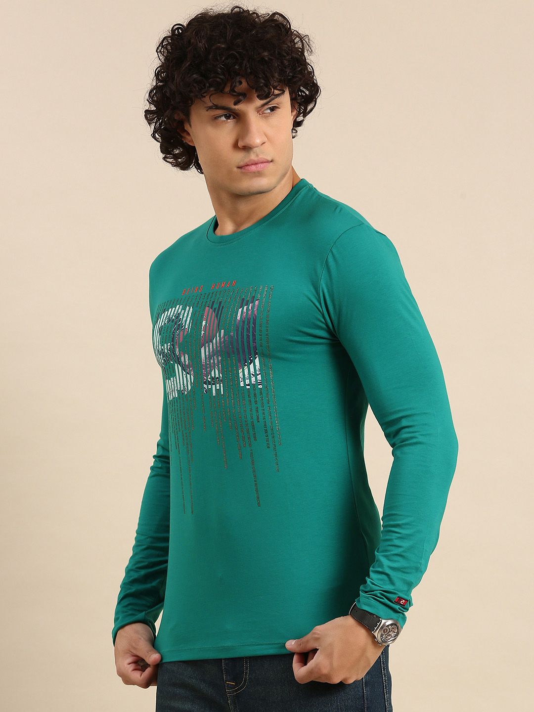 Being Human Graphic Printed T-shirt