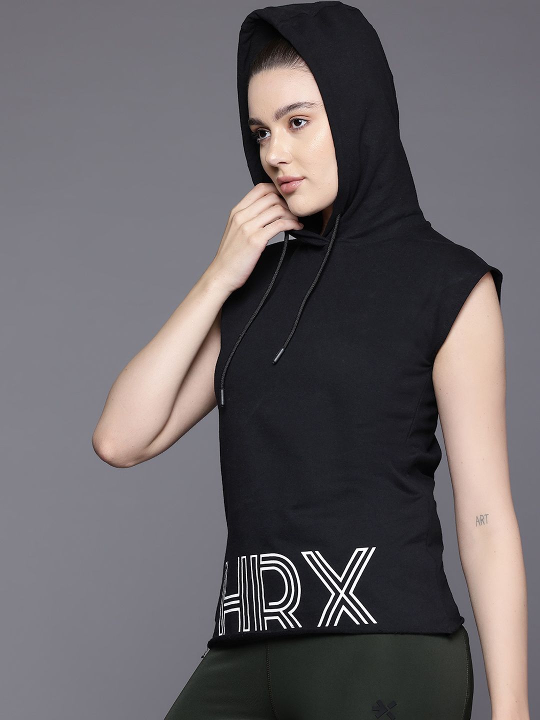 HRX by Hrithik Roshan Hooded Training Sweatshirt