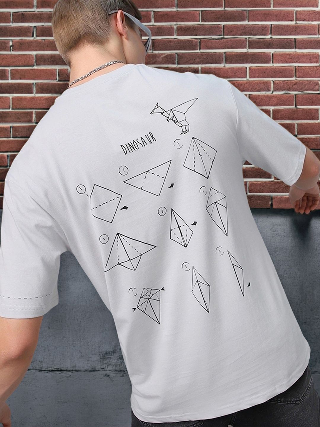 Bewakoof Orig Graphic Printed Cotton Oversized T-shirt