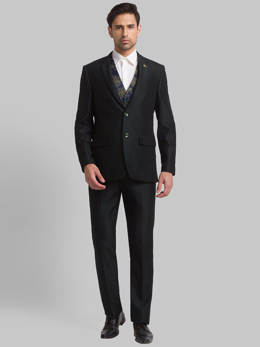 Raymond Men Single-Breasted Three-Piece Formal Suit