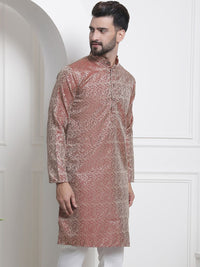 SOJANYA Woven Design Ethnic Motifs Kurta