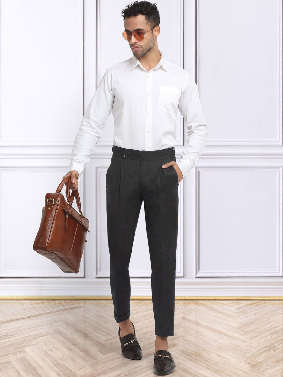KLOTTHE Men Italian Gurkha Pants